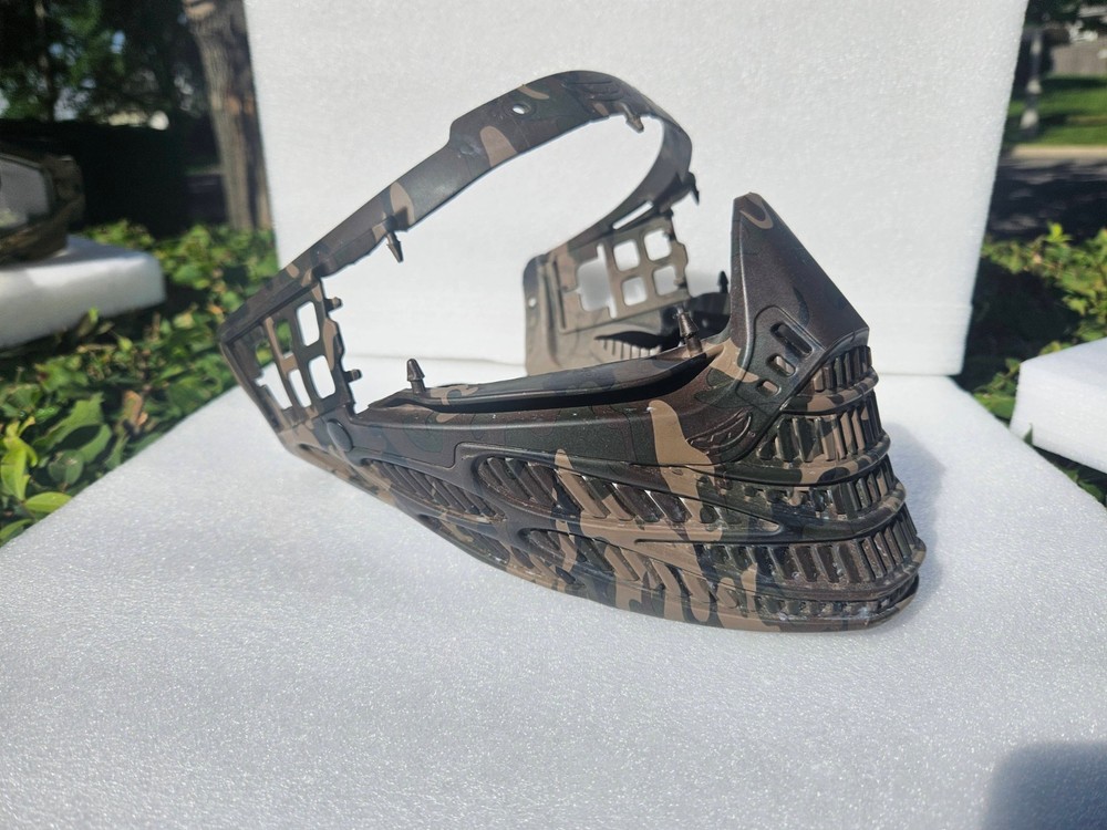 JT paintball mask – 2004 woodland camo flex 7 bottoms • complete uncut • proflex