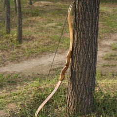 60″ Wooden Riser Takedown Recurve Bow 30-50lbs Archery American Hunting Target