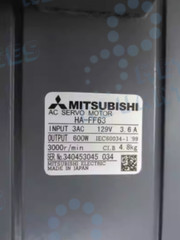 1PCS New MITSUBISHI HA-FF63 Servo motor 3000rpm 0.6kW