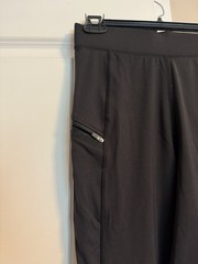 SANTINY Women’s Horse Riding Pants with Zipper Pockets Knee-Patch Size XS