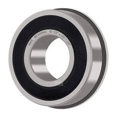 XiKe 10 Pack Flanged Ball Bearing ID 1/2″ x Wheel Bearings 1/2 x OD 1-3/8