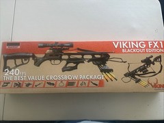 Viking FX1 and FX1-45 Recurve Crossbow Blackout Edition