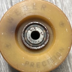 VINTAGE ROLLER SKATE WHEELS WEBER SWISS MADE W/ JAPAN NTN 627Z Set Of 5