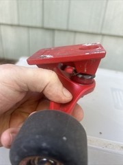 Independent Trucks Vintage with iron cross Red – Made in USA – 8” Axle