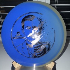 Doomsday Disc Chemtrail With Zebra Sliver And Black Foil 176 Grams