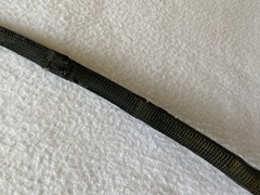 SCHOCKEMOHLE 54″ x 5/8″ (16mm) DuraSoft BLACK Leather GRIP Reins~NICE CONDITION