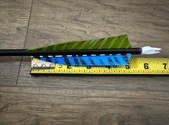 (12) Rose City PO Cedar NIGHTFALL 5S 11/32″ PAINTED & MATCHED 55-60# Arrows [v5]
