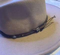 Stetson Mountain View Sz XL Wool Crushable Outdoor Hat Gently Used Tan