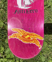 Antihero Grant Taylor Book Of Anti Hero Series Skateboard Deck Todd Francis 2018