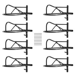 Wall Mount Saddle Rack with Pad Bar 8 Packs Horse Saddle Rack Stand