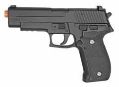 UKARMS Metal G26B Spring Airsoft Pistol Black Shoots 280 FPS