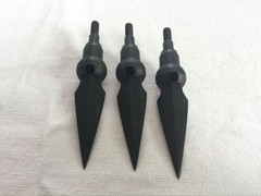 6PK Archery Arrowheads Whistle Arrow Points for Hunting 175 Grain Arrow heads