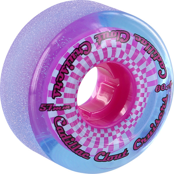 CADILLAC CLOUT CRUISERS 57mm 80a BLU/PINK WHEELS SET