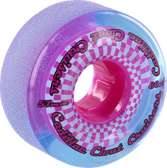 CADILLAC CLOUT CRUISERS 57mm 80a BLU/PINK WHEELS SET