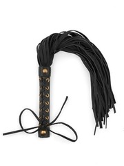 Horse Riding Crop Whip Training Equestrian Faux Leather 18 Inches Black