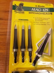 NEW Satellite broadhead arrow heads Mag 125 1-3/16” Cutting Diameter 2- 3pks