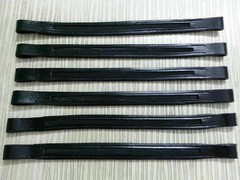 Lot 5 x 1 Empty channel Leather Browband All Size & Shape(6,8 Or 10mm) For Horse