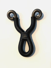 Ergonomic Dancing Dankung Hunting Slingshot w/ Cold Bending Steel Rod + 2 Bands