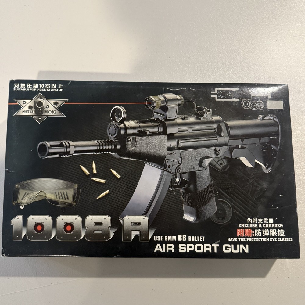 Air Sport Gun 1008A Airsoft Sealed Factory Box NIB Old New Stock