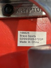 Kryptonics CALIFORNIA Skateboards Gray & Red EST 1965 FAST RELIEF 23 in. long