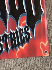 Vintage 1990/2000 World Industries Road Rage SKATEBOARD Poster Banner Sign Mint!