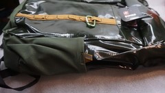 Swiss Tech Spacey Top Loader Backpack Green Laptop Pocket New