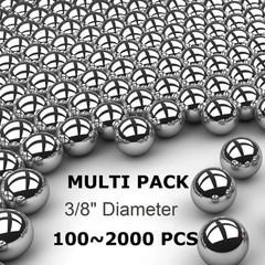 (1000 Qty) 3/8″ Inch Steel Shot Slingshot Ammo Balls – BC Precision