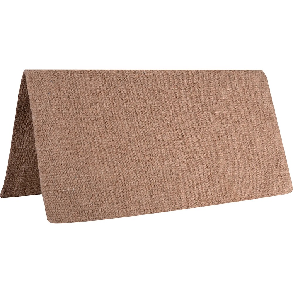 Cashel Navajo Saddle Blanket – Tan – 32” x 34” – 100% Woven Wool – 1/4-inch