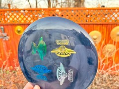 Star Destroyer (One of a Kind) Disc Golf Innova New 176G Rare Air Force #6214