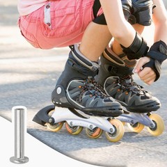 8PC Inline Skate Wheel Axles Socket Screws 6mm OD 30mm 35mm Replacement Hardware