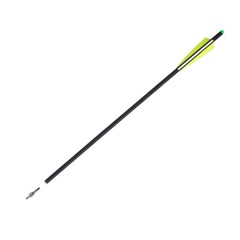 20″ Crossbow Bolts Carbon Arrows OD8.8mm Half Moon Nocks for Crossbow Hunting US