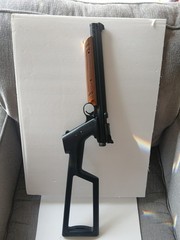 NOS CROSMAN AMERICAN CLASSIC 1377 AIR PISTOL W/ MODEL 1399 CUSTUM SHOULDER STOCK
