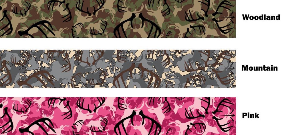 White Water Archery Whitetail Camo Arrow Wraps 15 pk Choose Length Width Color