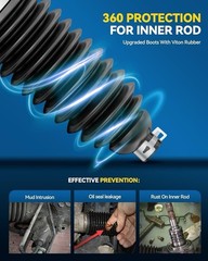 Electronic Power Steering Rack and Pinion Compatible with Hyundai Santa Fe 20…