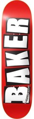 Baker Skateboard Complete Logo Red/White 8.0″ with 83A Soft Wheels