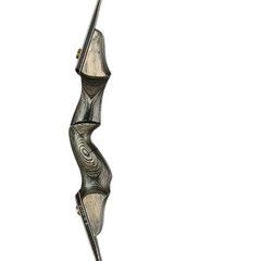60″ Archery Recurve Bow 25-60lbs Takedown Wood Right Hand Hunting Target Shoting