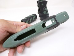 SMART PARTS ION MAXXED BODY KIT w/ REGULATOR SLEEVE COVER & GRIPS OD GREEN BLACK