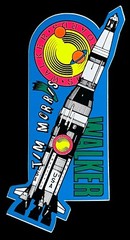 Vintage 1988 Walker Skateboards Tim Morris Sticker (Original Not A Reissue)