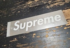 Supreme Chicago Opening Box Logo Sticker Reflective Mirror FW22 *READ INFO*