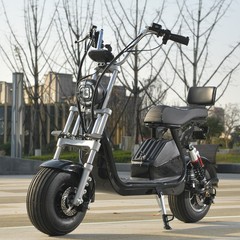 Adult lightweight electric scooter 2000W motor speed 28MPH mileage 22-30MI