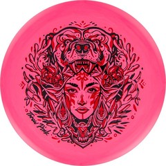 Throw Pink Bear Warrior Star TL