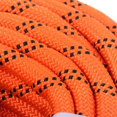 Stranded Braided Rope Breaking Strength 5174 Pounds Orange Black 1/2 in X120′ 48