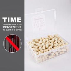 Cleaning Cotton Wool Felt Cleaning Pellets for Maintenance .177 Caliber 300 C…