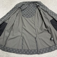 Kerrits Jacket Womens XL Stretch Competitor Show Coat Gray Geometric Zip Pockets