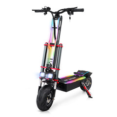 5600W 60V 38AH 50 MPH Folding Electric Scooter Adult Dual Motor 12″ Road Tire