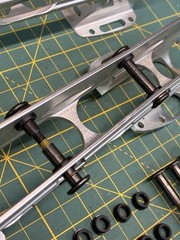 US Hockey Research A7 Chassis For 5.5-8 SR Boots + Hardware Inline Roller Hockey