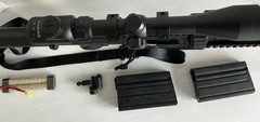SR25-MK110 Airsoft AEG DMR, Several Accessories, Case Included