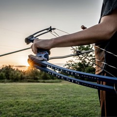 Genesis 10472 Original 35.5-Inch Lightweight Aluminum Righthand Bow, Blue
