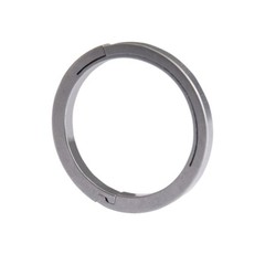 3PCS Titanium Key Rings Outer Dia. 17mm/22mm/25mm/32mm Openable Keyrings EDC