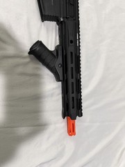 Krytac Full Metal Trident MK][-M CRB AEG With Red Dot And Accessories
